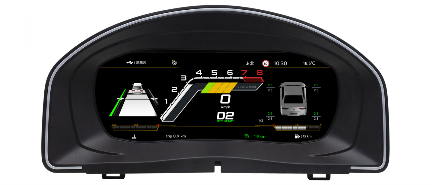 Cuadro digital LCD Jetta 2005-2010