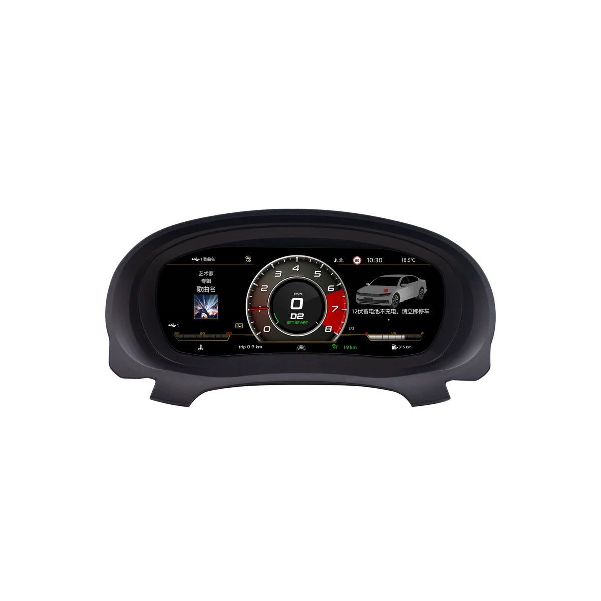 Cuadro digital LCD golf 6 2009-2014 Sharran 2012-2019