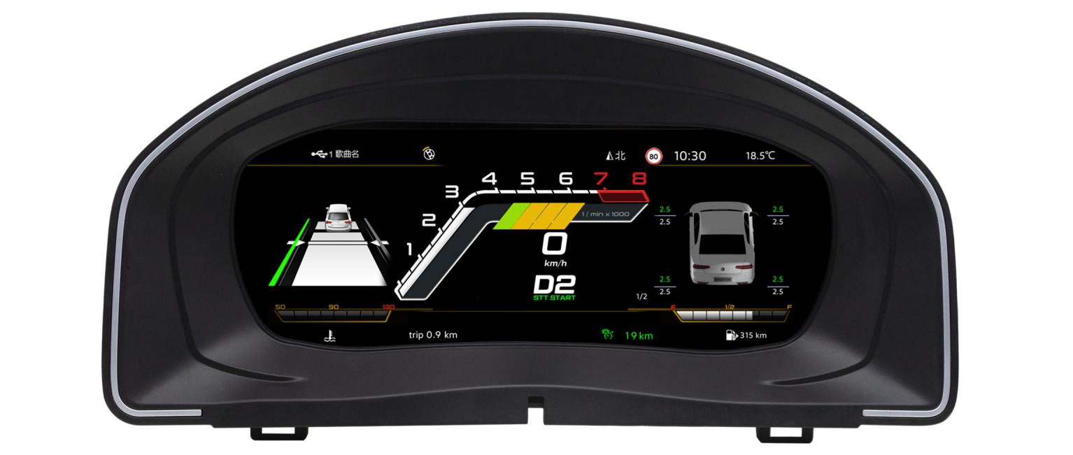 Cuadro digital LCD Jetta 2005-2010