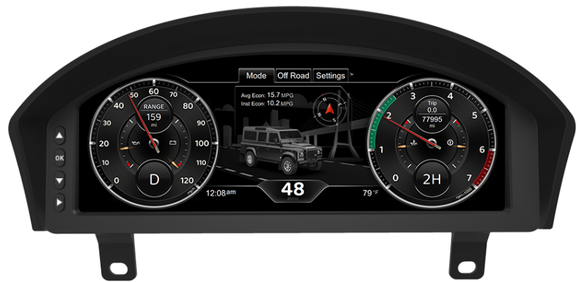 Cuadro digital LCD Land Rover Defender 2012-2016