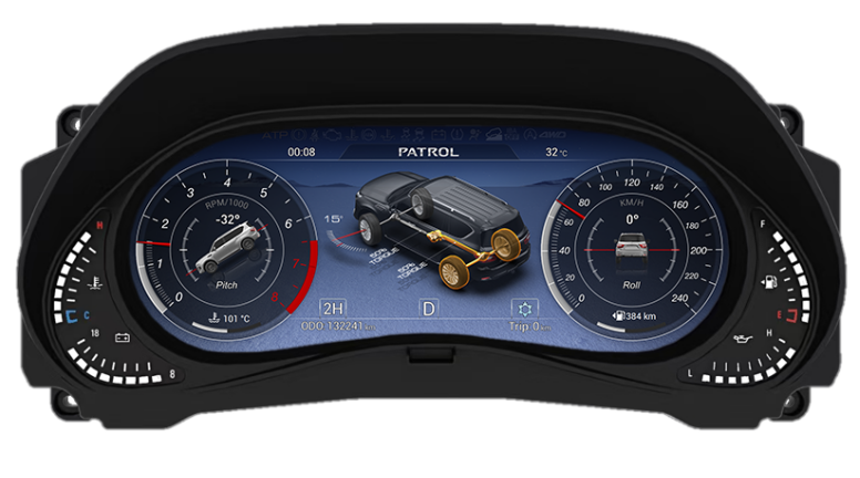 Cuadro digital LCD Nissan Patrol Y62 2010-2021