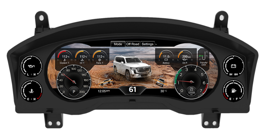 Cuadro digital LCD Toyota Land Cruiser LC200 2008-2020