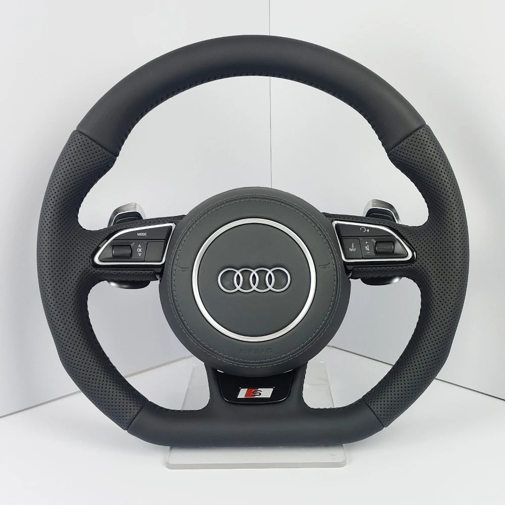 Volante Audi B8, Cuero