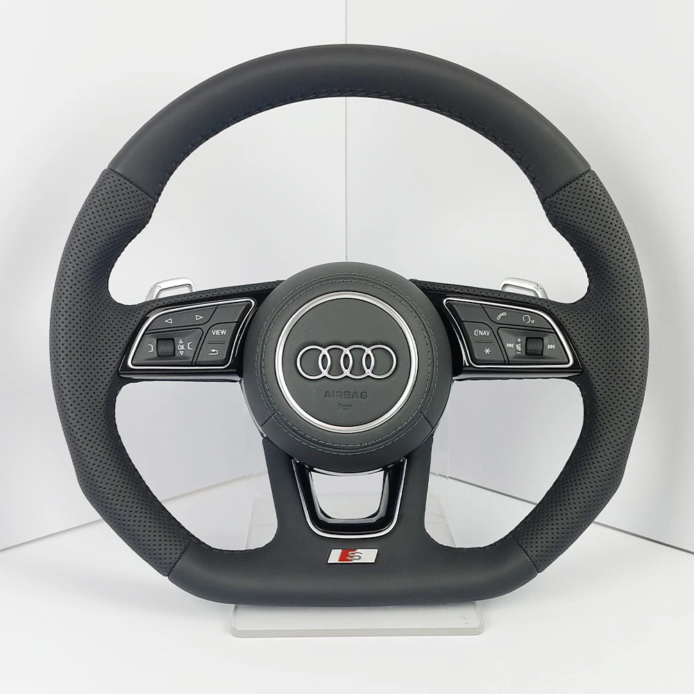 Volante Audi B9, Cuero