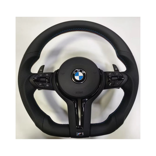 Volante BMW E Series — Cuero deportivo